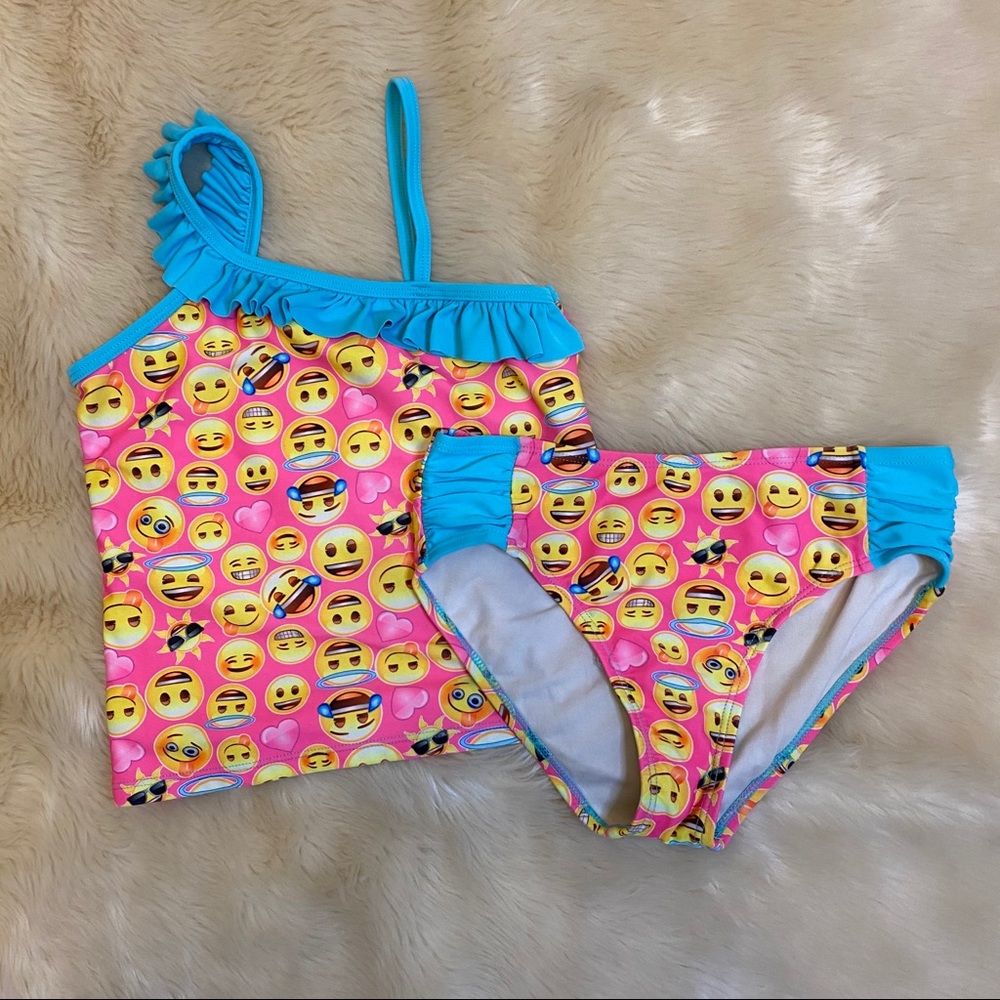 Emoji tankini swimsuit